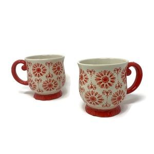 Pioneer Woman Floral Burst Stoneware Coffee Mug